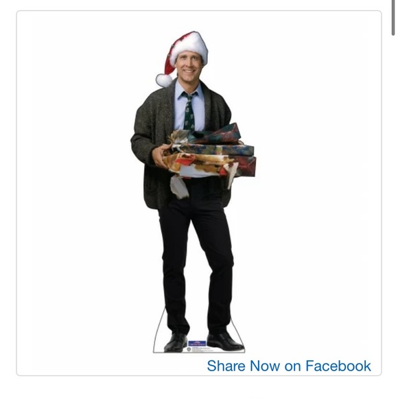 CLARK GRISWOLD NATIONAL LAMPOONS CHRISTMAS VACATION CARDBOARD CUTOUT - Picture 1 of 1